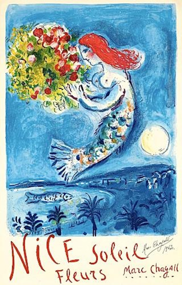 La baie des anges by Marc Chagall