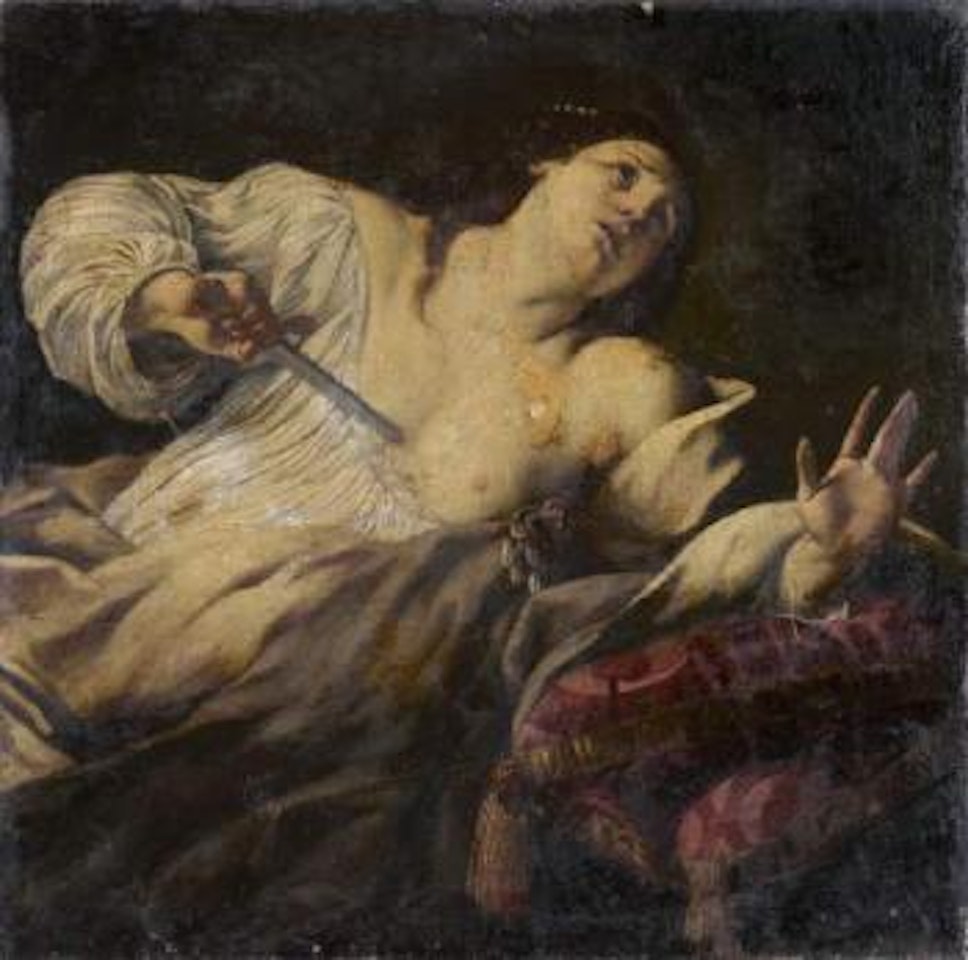 La mort de Lucrèce by Artemisia Gentileschi
