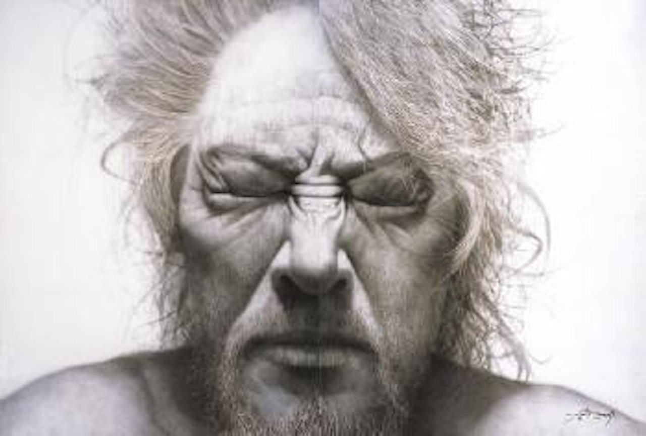 Self-portrait by Kang Hyung Koo