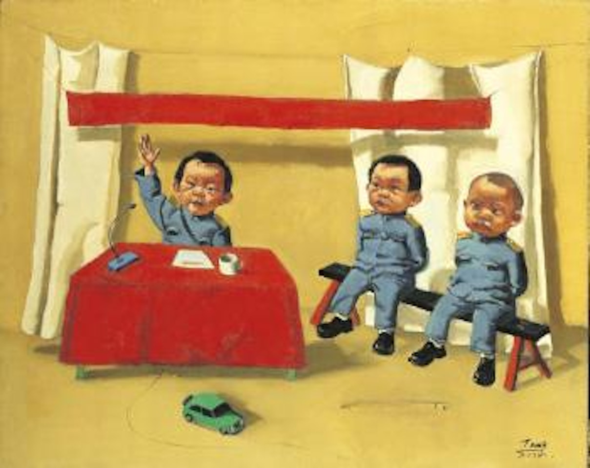 Children in Meeting by Tang Zhigang