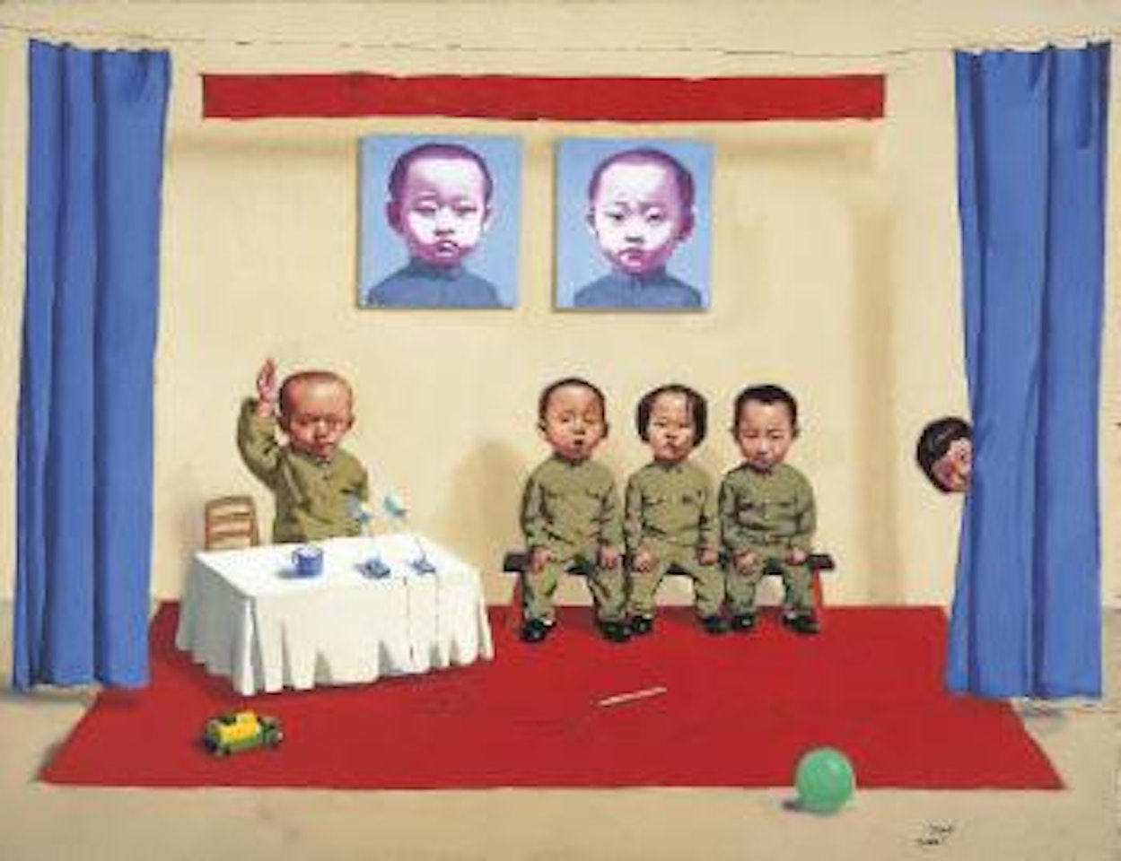 Children in Meeting by Tang Zhigang