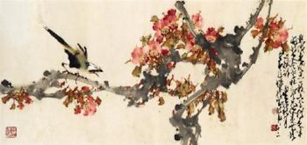 Birds and Flowers by Zhao Shao'ang