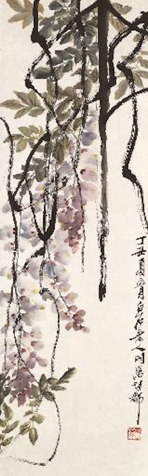 Wisteria by Qi Baishi