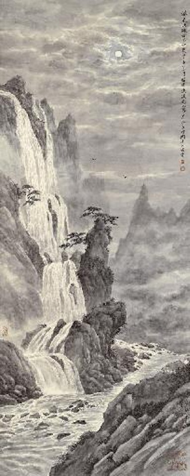 Running Streams under Moonlight by Lengyue Tao