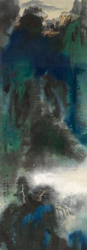 Landscape in Splashed Colour by Zhang Daqian