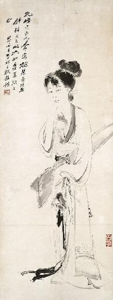 Lady by Zhang Daqian
