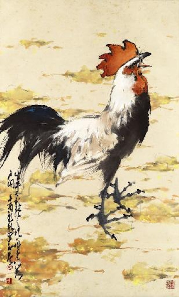 Rooster by Zhao Shao'ang