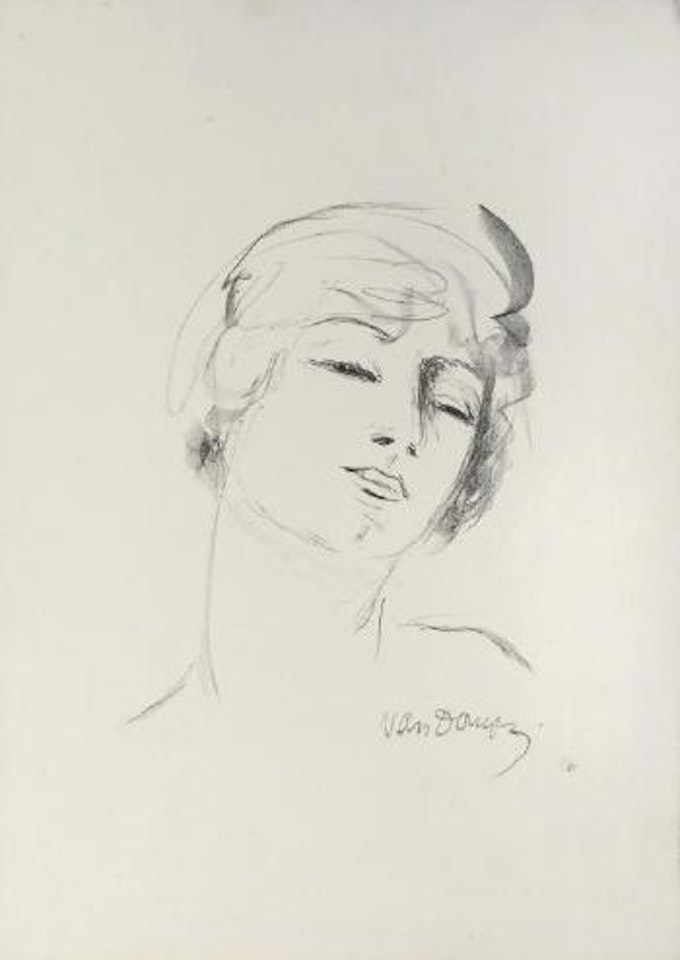 Young girl with blond hair, from Femmes (J JL 9) by Kees van Dongen