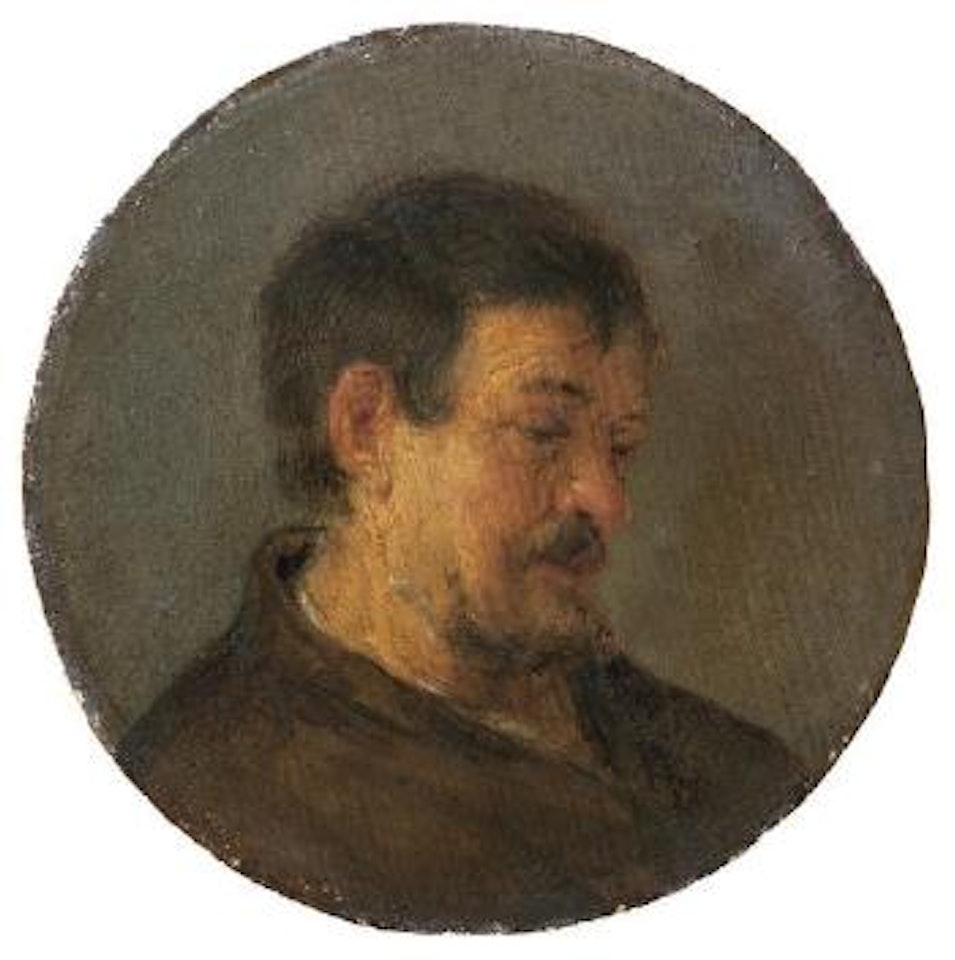 Head of a man by Adriaen van Ostade