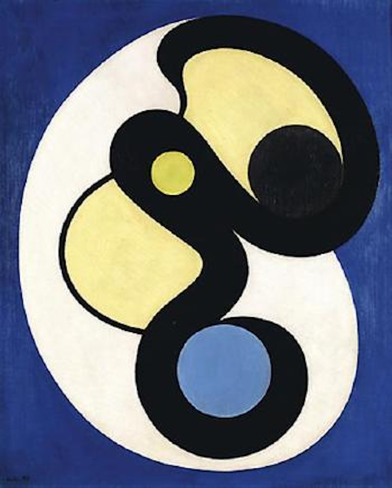 Composition, balance des couleurs by Auguste Herbin