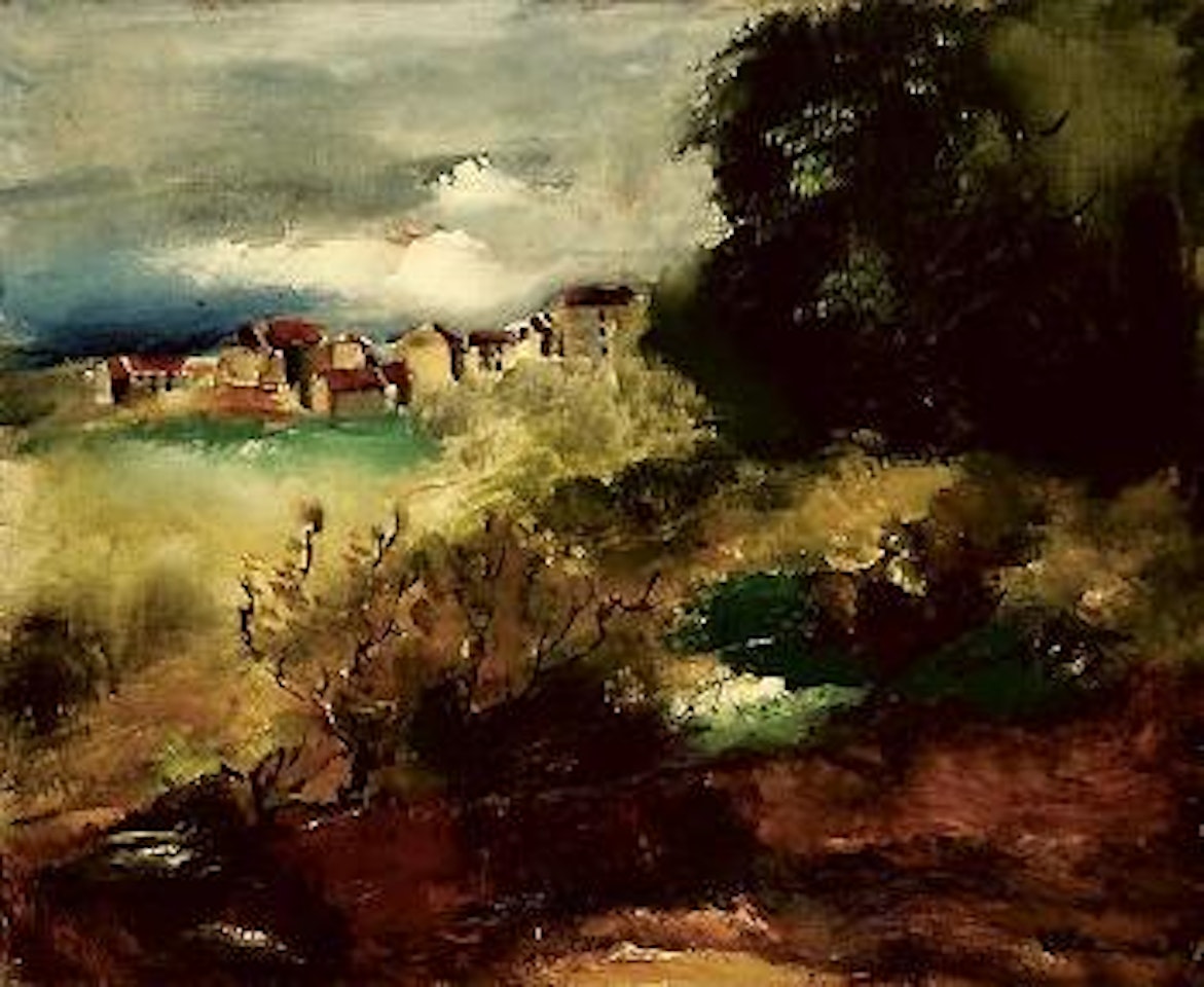 Le village by Maurice de Vlaminck