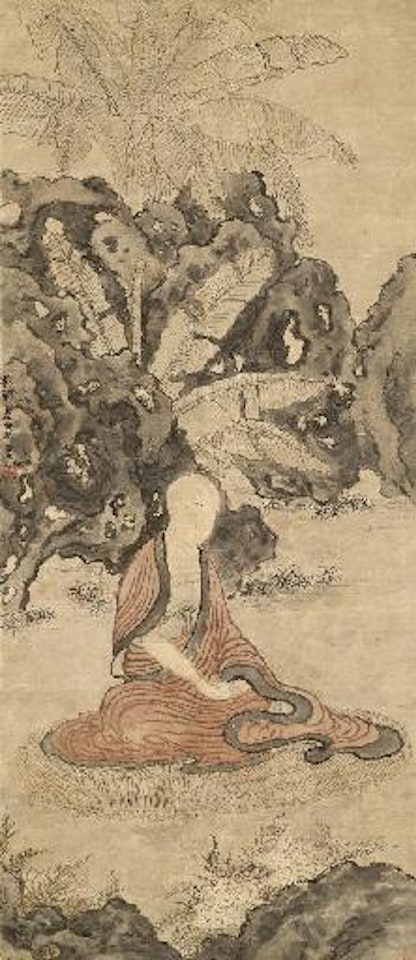 Sitting Under Plantain Leaves by Jin Nong