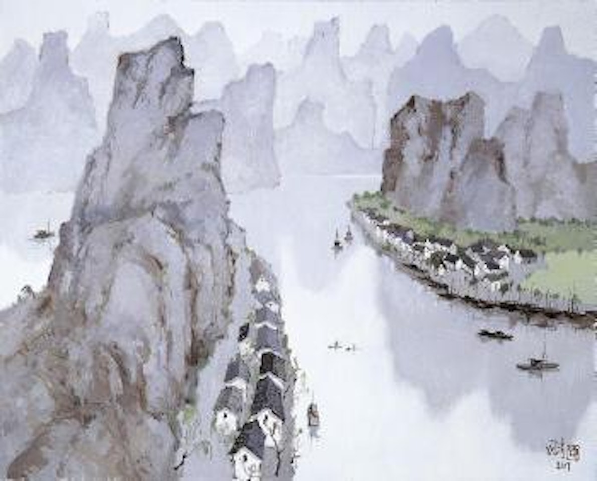 Magnificent Landscape by Pang Jiun