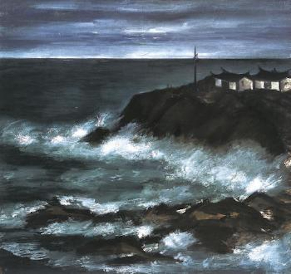 Seascape by Lin Fengmian
