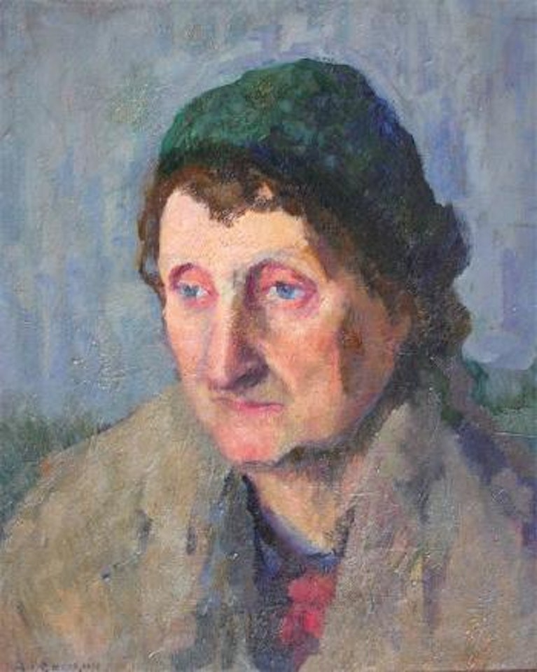 Femme au chapeau by Alexander Alexandrovitch Osmerkin