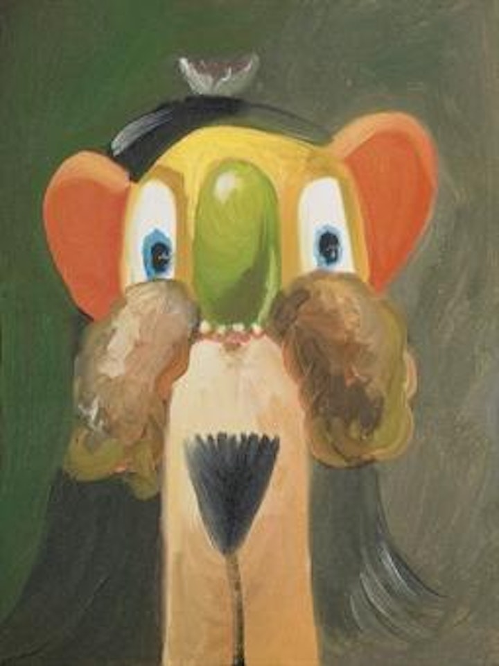 Frontal + Reversal by George Condo