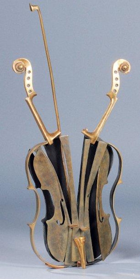 Violon decoupe by Arman
