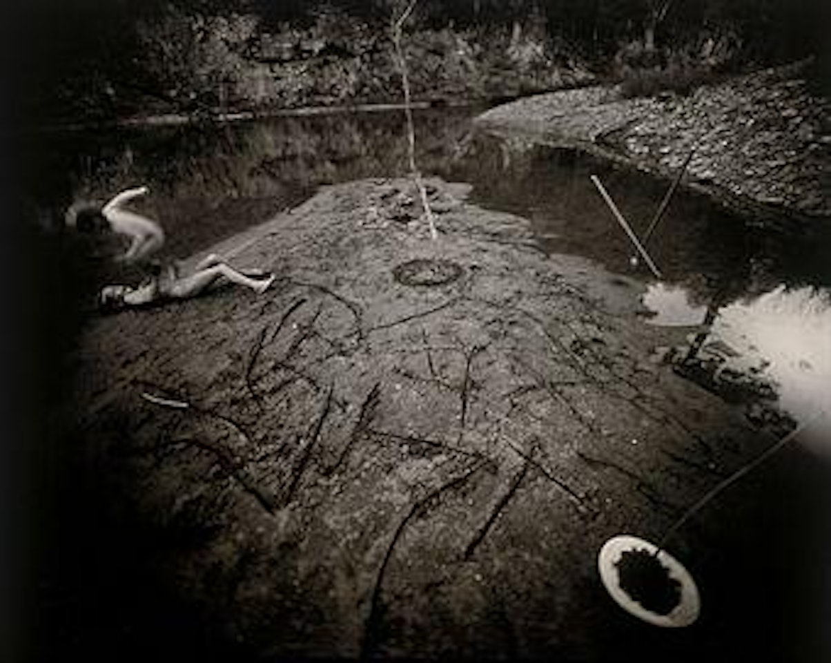 Crossed Sticks by Sally Mann