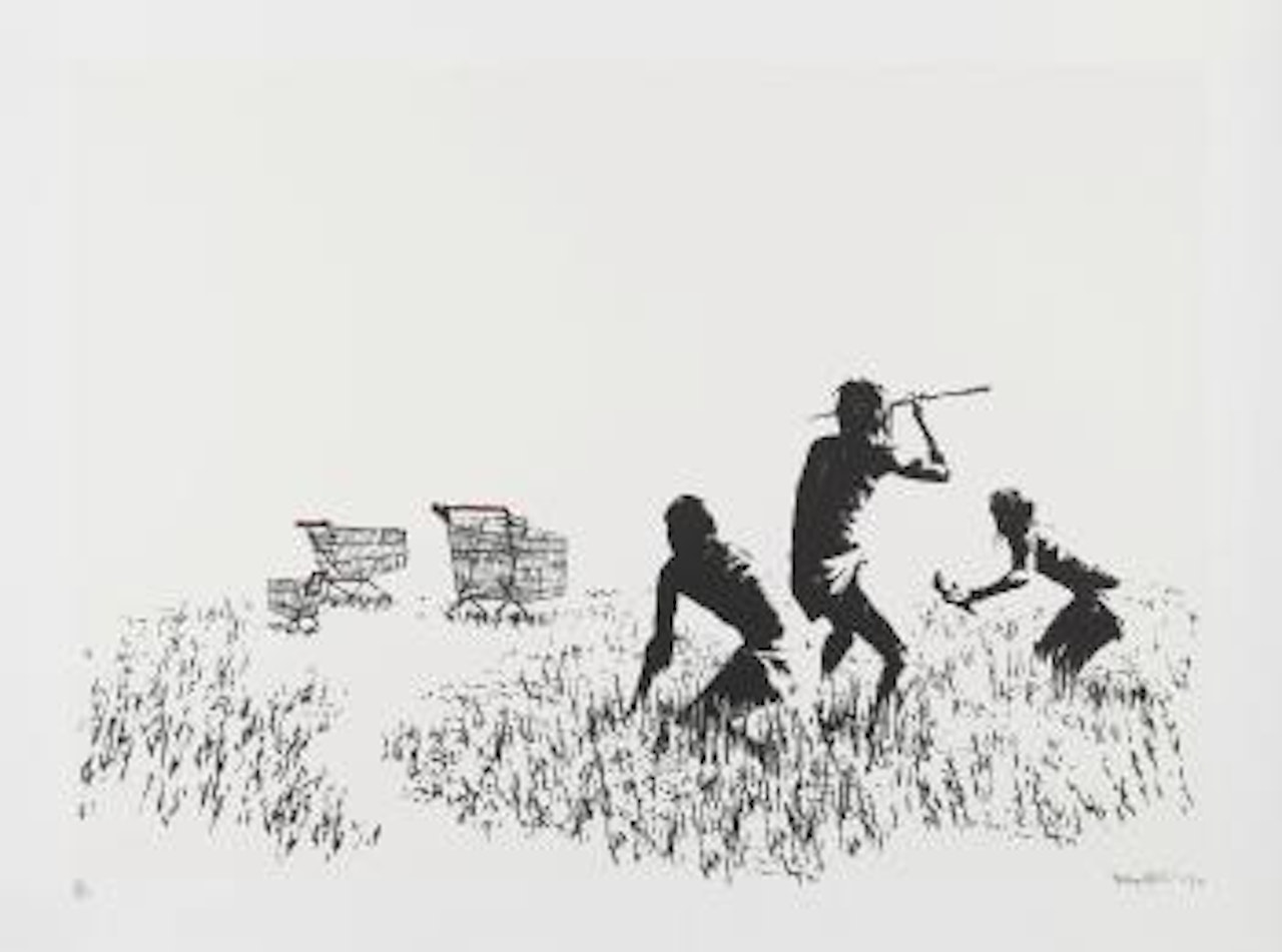 Trolleys by Banksy