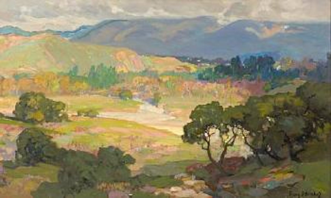 The Arroyo Seco, Pasadena by Franz A Bischoff