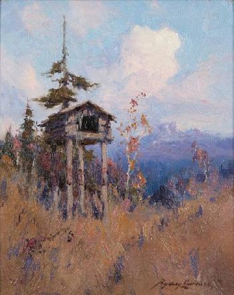 Cache in the woods by Sydney Mortimer Laurence