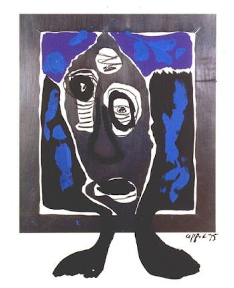 Visage by Karel Appel