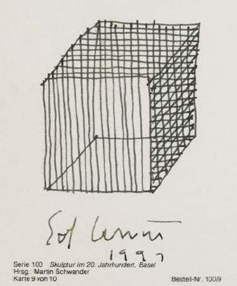 Skulptur im 20. jahrhundert, Basel by Sol LeWitt