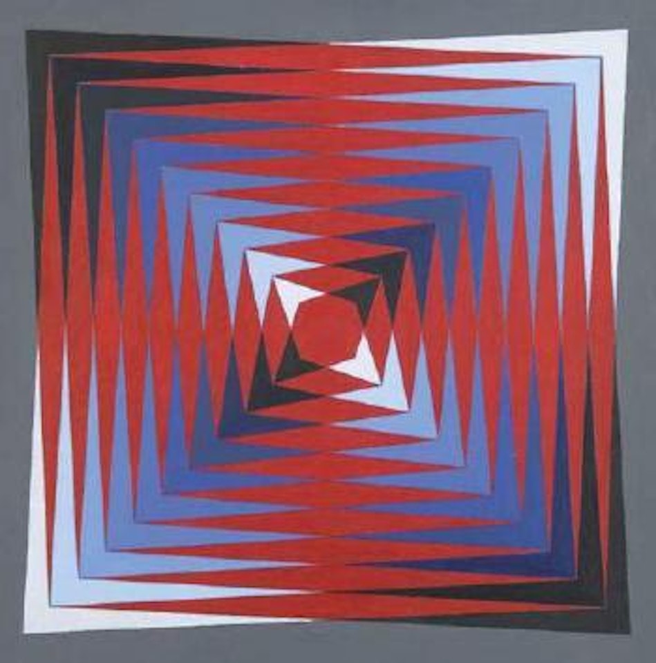 Progression No. 1201 by Jean-Pierre Yvaral