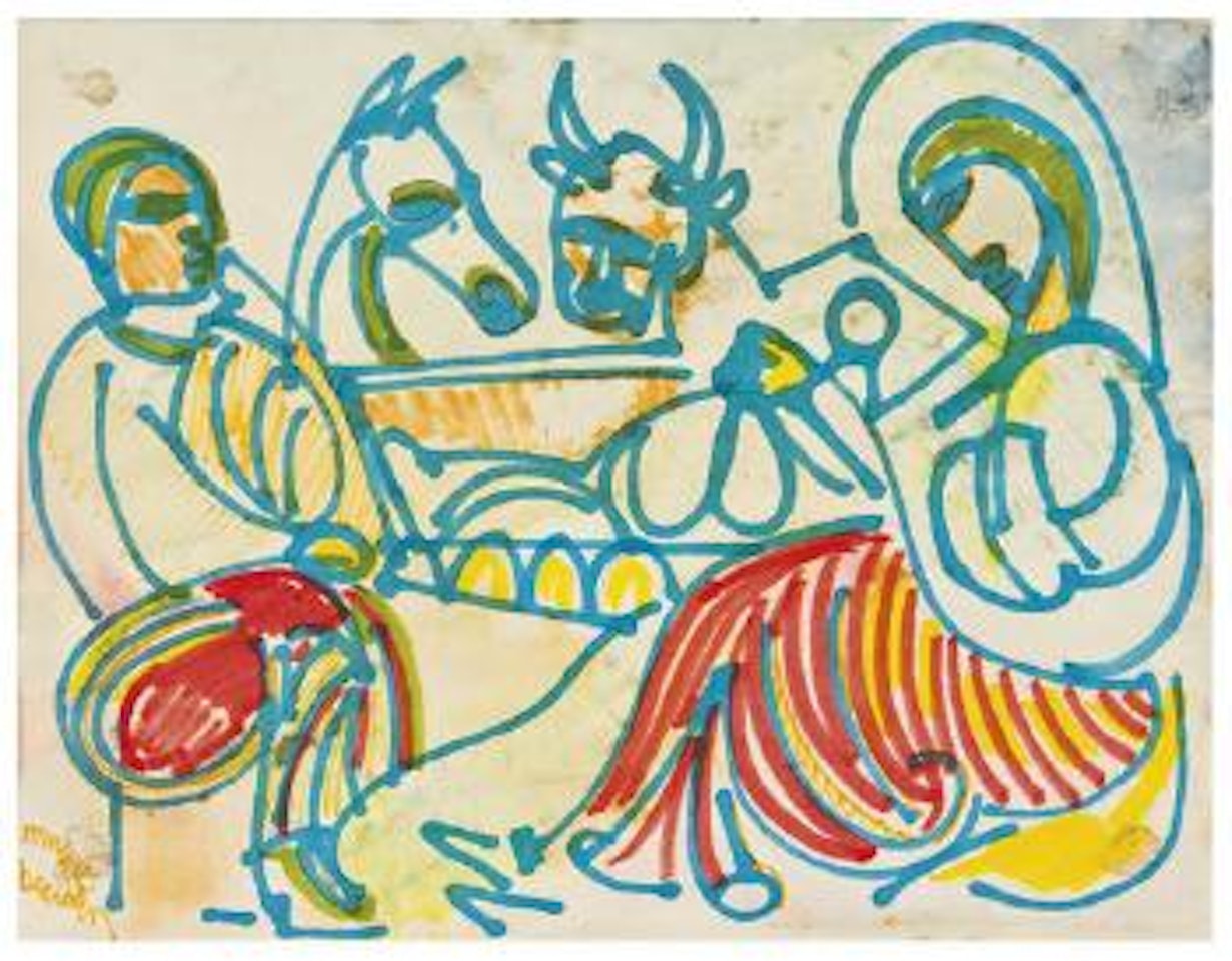 Biblical Scene by Romare Bearden