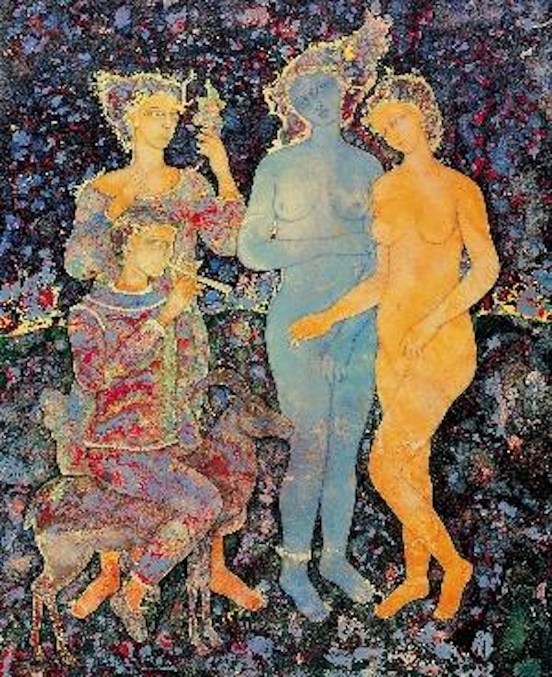Le jugement de Paris by Sakti Burman