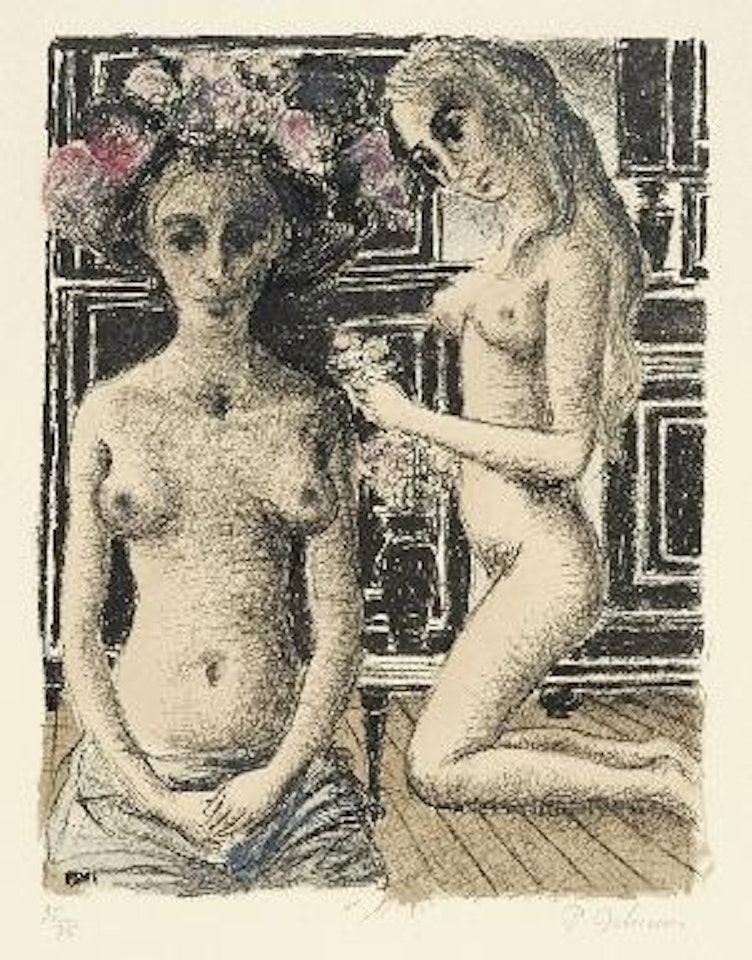 Phryné by Paul Delvaux