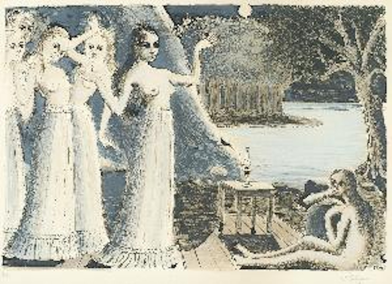 Le bout du monde by Paul Delvaux