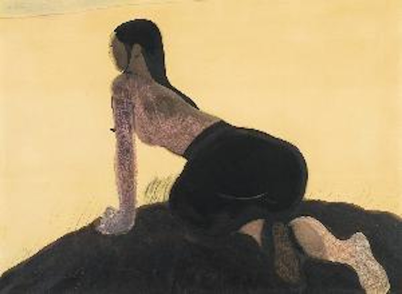 Jeune fille dans les dunes - Meisje in de duinen by Léon Spilliaert