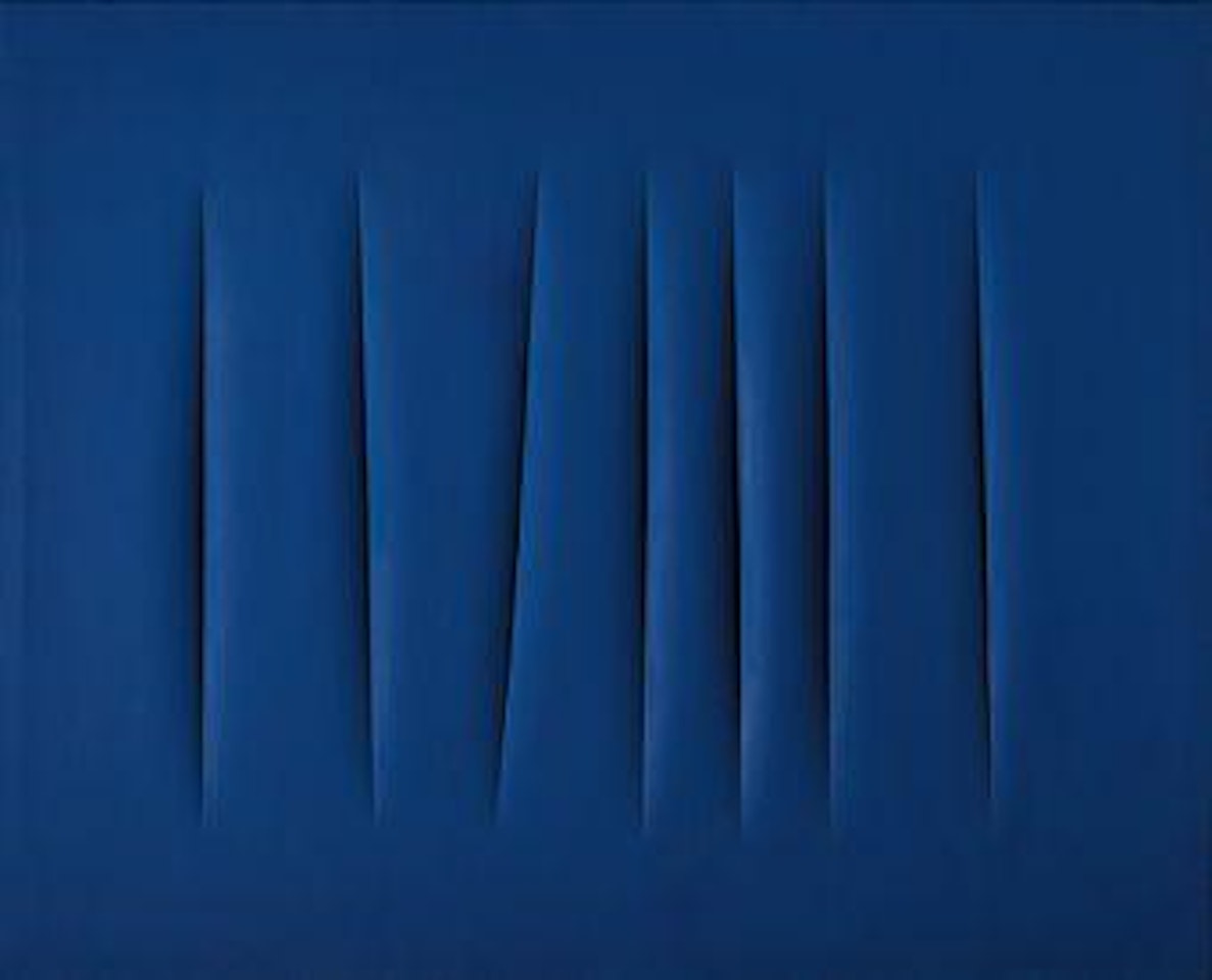 Concetto spaziale, Attese by Lucio Fontana