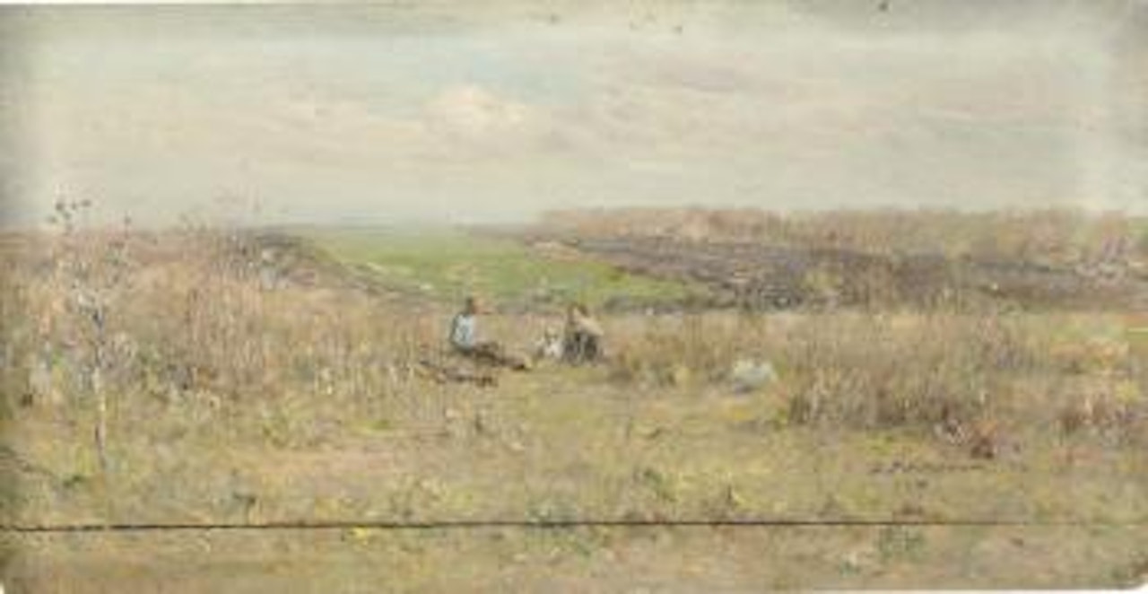 Hunters in the Steppe by Ivan Pavlovitch Pochitonov