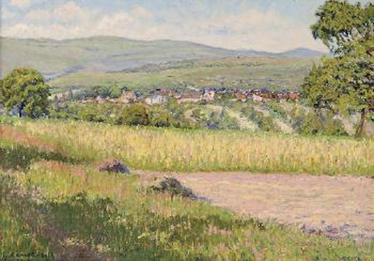 Paysage en Allemagne by Gustave Cariot