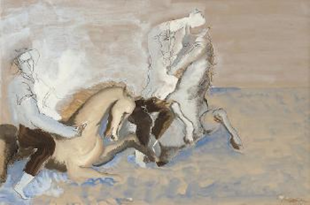 Deux cavaliers by Ossip Zadkine