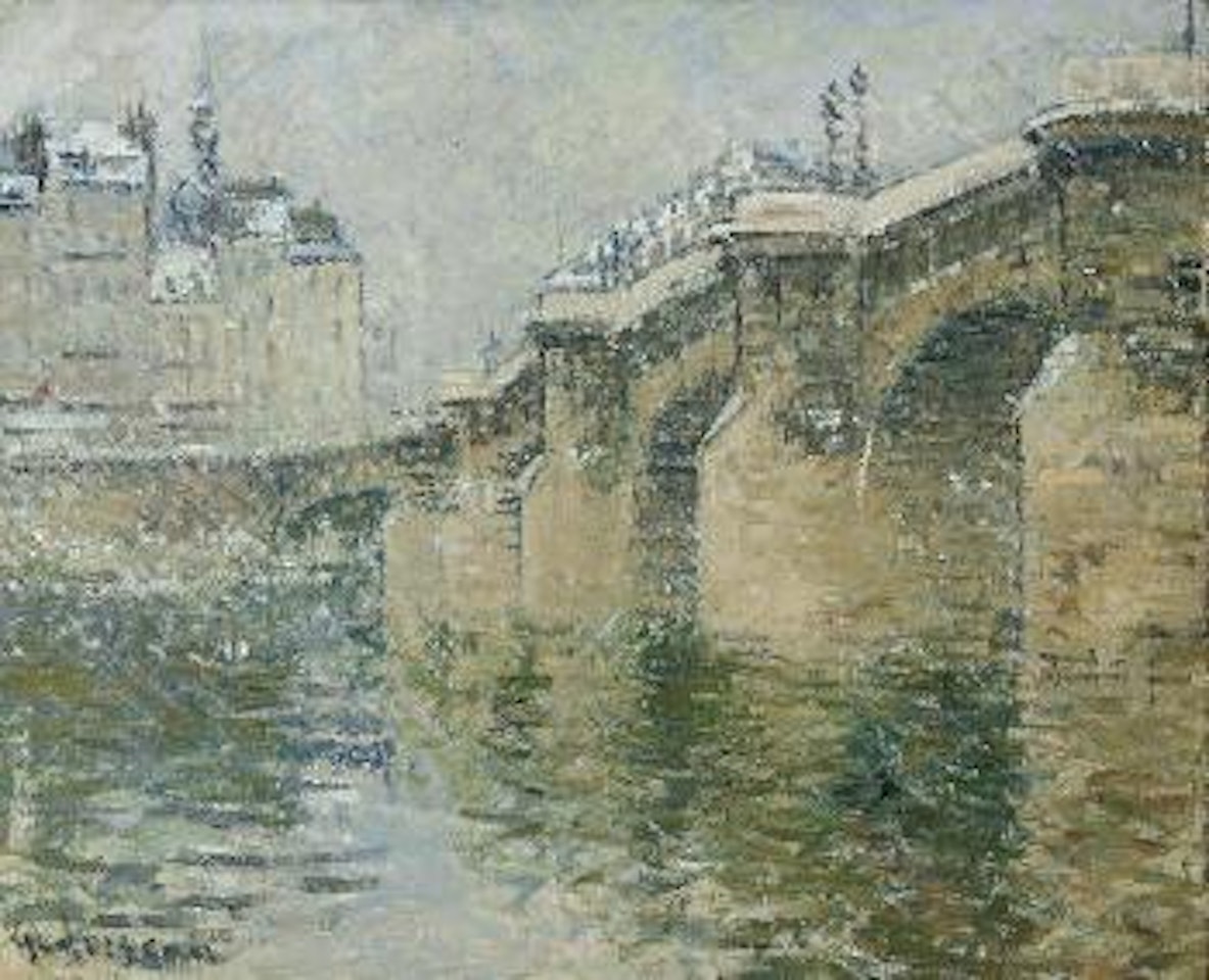 Le Pont Neuf, Paris by Gustave Loiseau