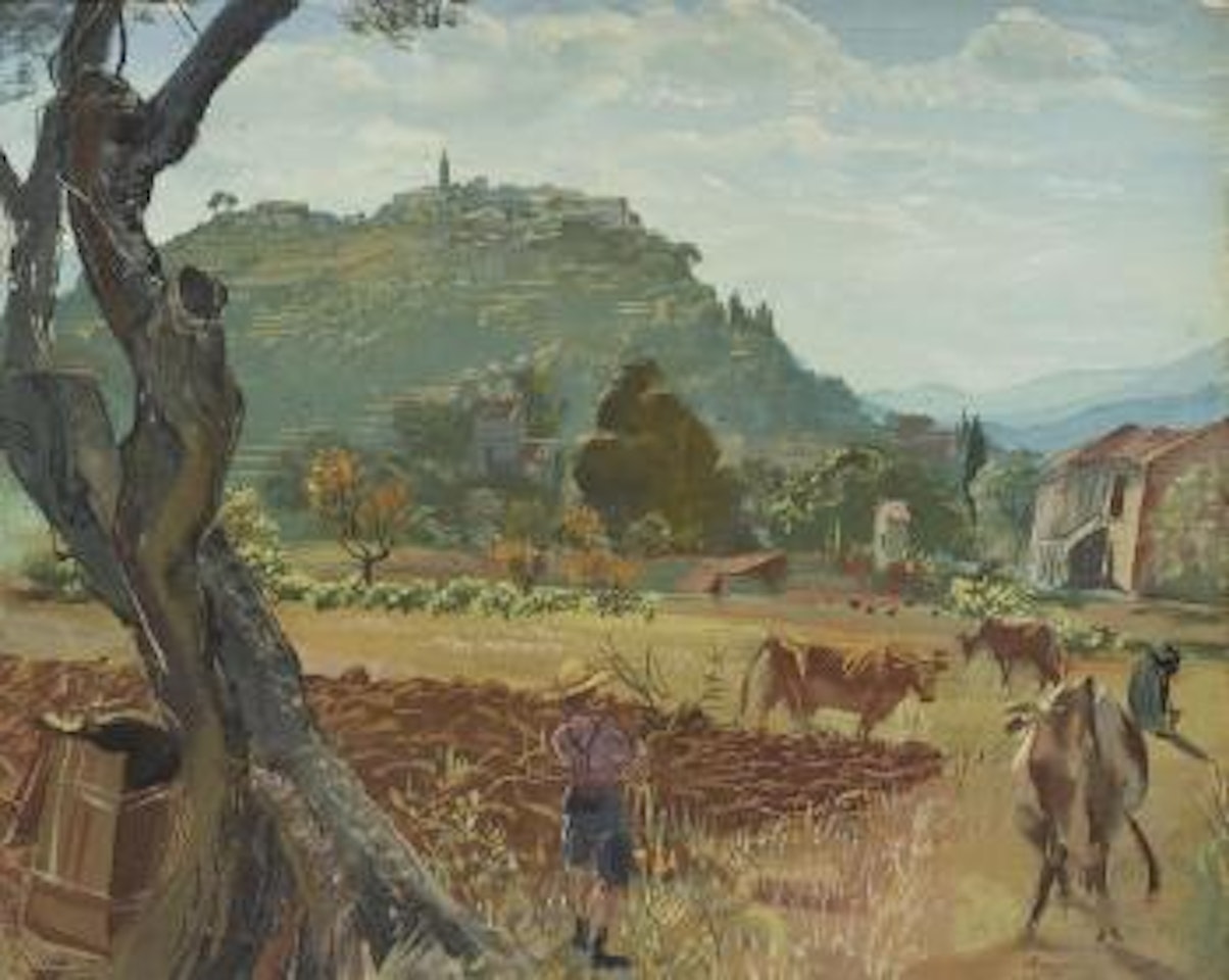 Mougins, le vieux mas by Alexander Evgenievich Yakovlev