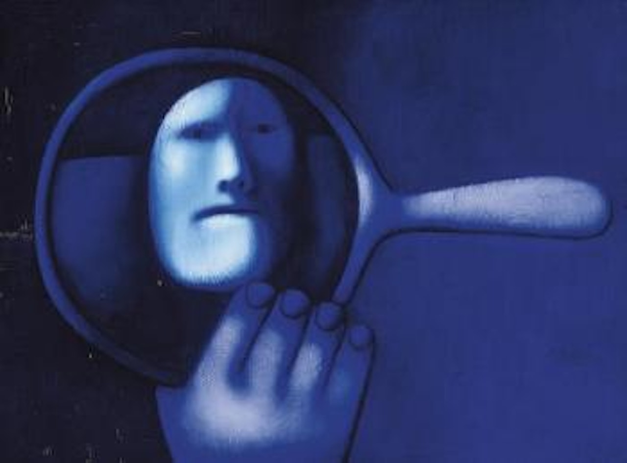 Mirror by Oleg Tselkov