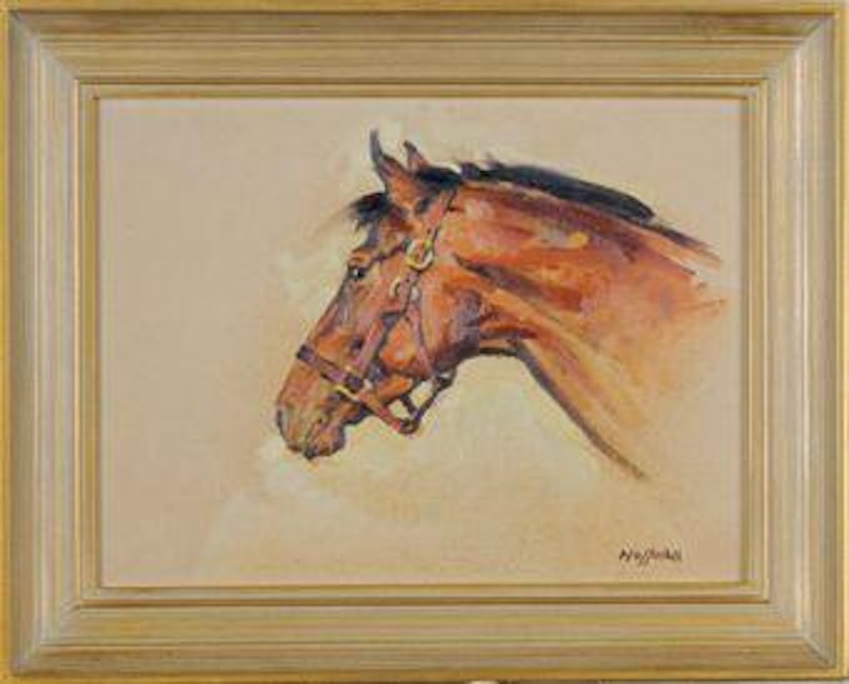 Head of Twenty Grand by Frank B. Hoffman