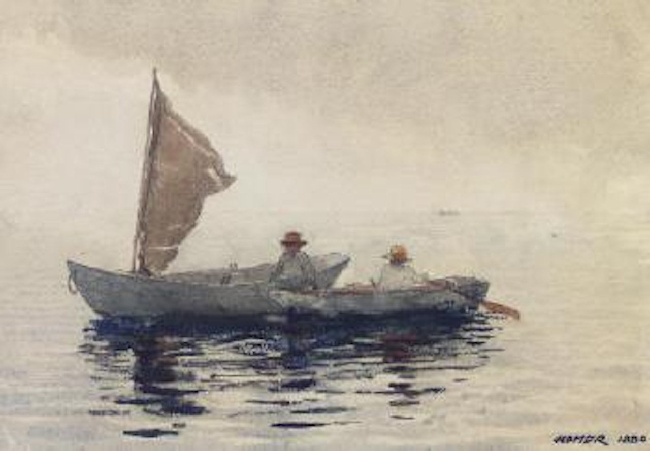 Boating Boys in Gloucester by Winslow Homer
