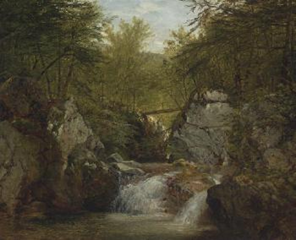 Bash Bish Falls by John Frederick Kensett