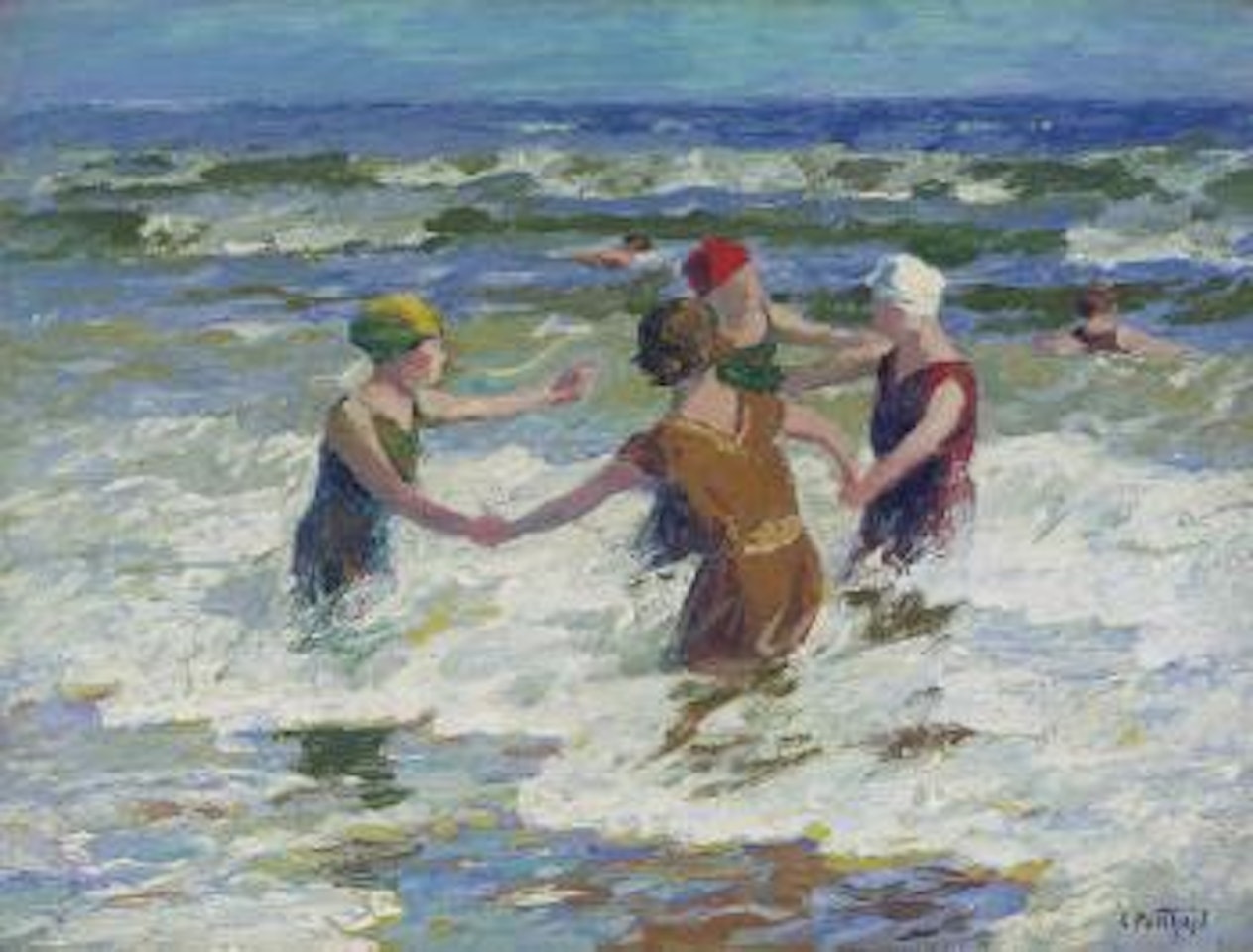 Circle of Friends by Edward Henry Potthast