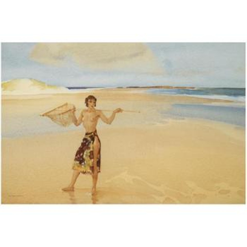 Eve With Her Net (The Shrimper) by William Russell Flint