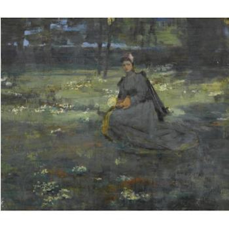 Among The Primroses by John Lavery