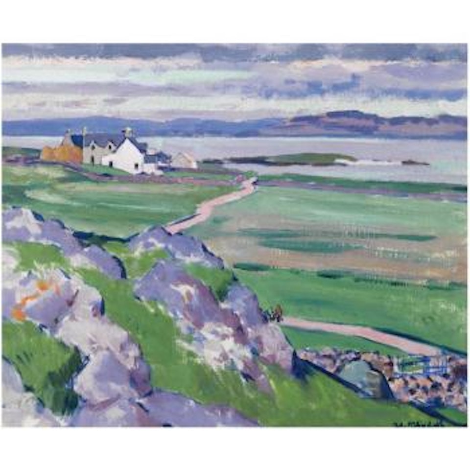 Clachanach Croft by Francis Campbell Boileau Cadell
