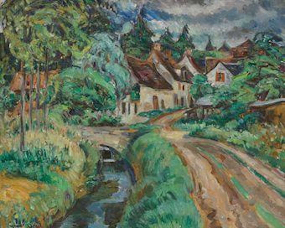 Road to the Village by Louis Ritman