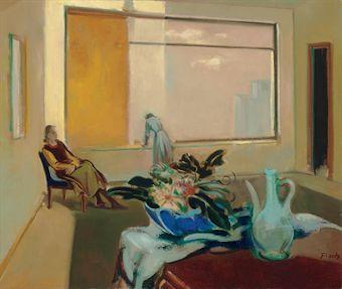 Girl Looking out of Window by Joseph Floch