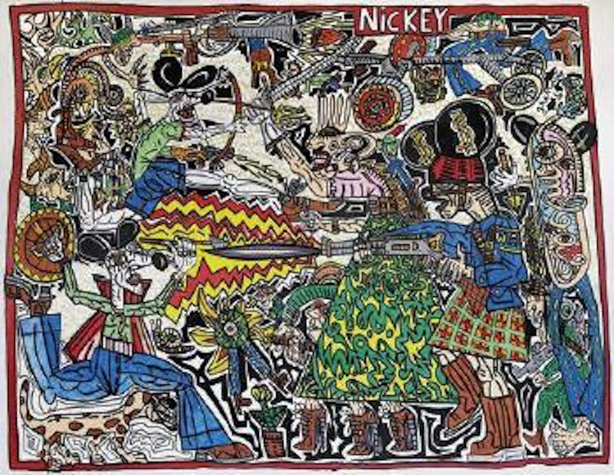 Nickey by Robert Combas